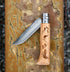 Opinel No.08 Engraved Handle Folding Knife - outdoor sports 8號雕刻櫸木柄摺刀